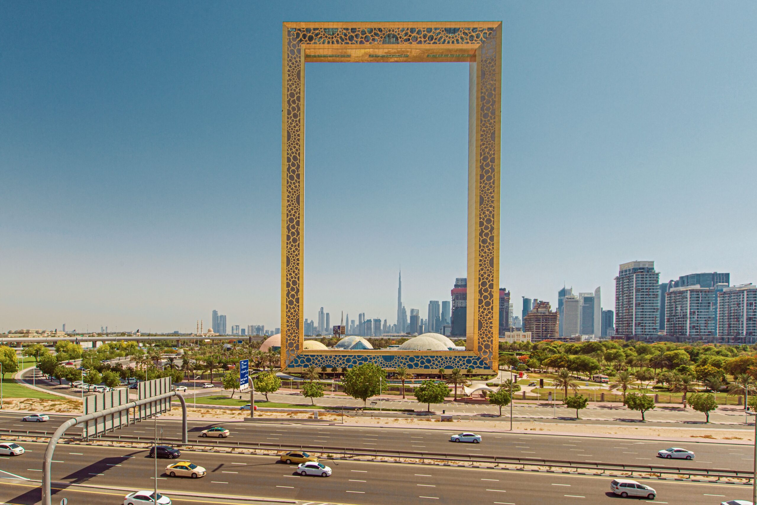 An image of Dubai frame